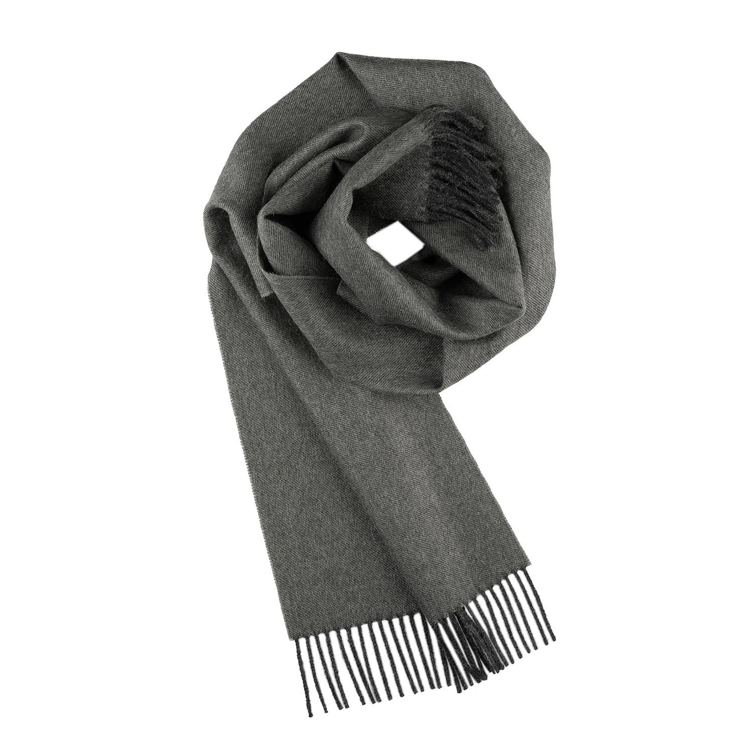 Carbon Kiss: Luxuriously Soft Baby Alpaca Scarf